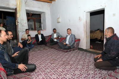Çatak Kaymakamı ve Belediye Başkan Vekili Akgül’den Hasta Ziyareti