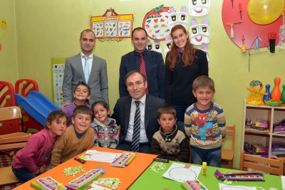 Başkan Vekili Akgül Yukarı Narlıca İlkokulunu Ziyaret Etti.