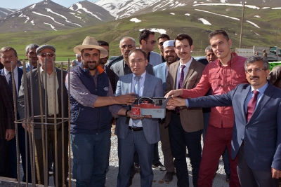 &Ccedil;atak'ta Camii Temel Atma T&ouml;reni Yapıldı