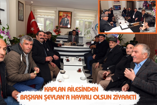 Başkan Şeylan&rsquo;a Hayırlı olsun Ziyareti