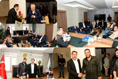 Şipal Ailesinden Eş Başkanlar Eraslan ve Baran&rsquo;a Hayırlı olsun Ziyareti