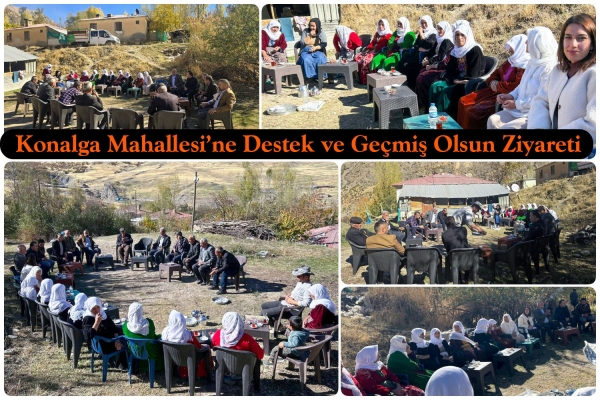 Konalga Mahallesi&rsquo;ne Destek ve Ge&ccedil;miş Olsun Ziyareti