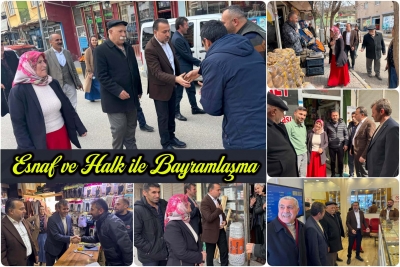 Esnaf ve Halk ile Bayramlaşma