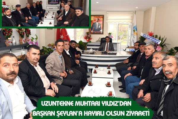 Başkan Şeylan&rsquo;a Hayırlı olsun Ziyareti