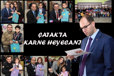 &Ccedil;atak'ta Karne Heyecanı