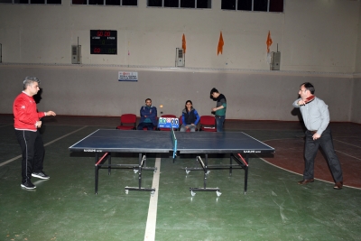 &Ccedil;atak'ta Kurumlararası Masa Tenisi Turnuvası