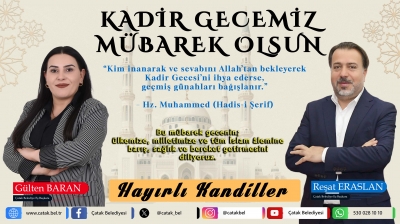 Eş Başkanlarımızdan Kadir Gecesi Mesajı