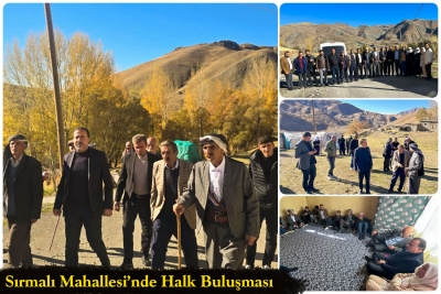 Sırmalı Mahallesi&rsquo;nde Halk Buluşması