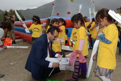 Kato Dağı'nda Silah Değil &Ccedil;ocuk Sesleri Yankılandı