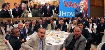 Başkan Vekili Akg&uuml;l Muhtarlarla Bakan Soylu&rsquo;nun Van Ziyaretine Katıldı