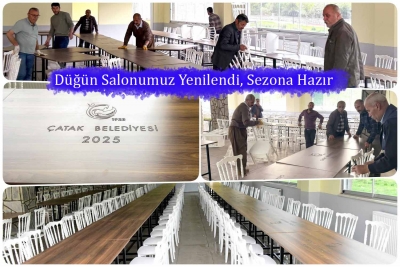 D&uuml;ğ&uuml;n Salonumuz Yenilendi, Sezona Hazır