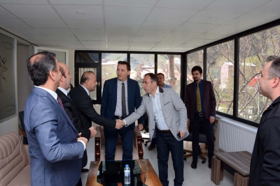 Vedaş'tan Akg&uuml;l'e Ziyaret