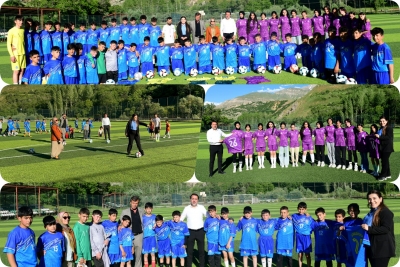 &Ccedil;atak Belediyespor Futbolcularına Spor Malzeme Desteği