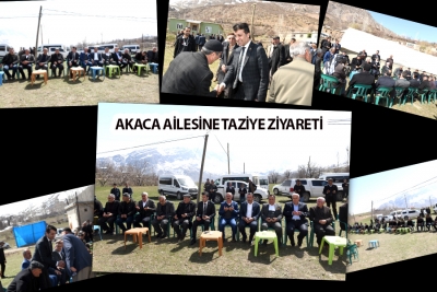 Akaca Ailesine Taziye Ziyareti