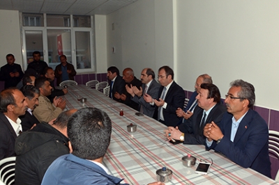 Şehit Ailesine Taziye Ziyaretleri Devam Ediyor