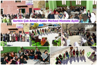 Sortkin &Ccedil;ok Ama&ccedil;lı Kadın Merkezi Hizmete A&ccedil;ıldı