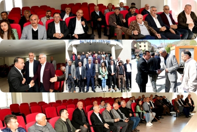 Karşıyaka Mahalle Muhtarından Eş Başkanlar Eraslan ve Baran&rsquo;a Hayırlı olsun Ziyareti