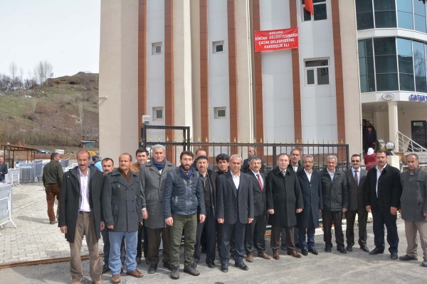 Sincan Belediyesi &Ccedil;atak'taki Taziye Evinin Onarımı Yapıp Malzeme Yardımında Bulundu