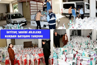 &Ccedil;atak Belediyesinden İhtiya&ccedil; Sahibi Ailelere Kurban Bayramı Yardımı