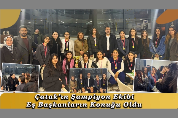Şampiyon Halk Oyunları Ekibi Eş Başkanların Konuğu Oldu