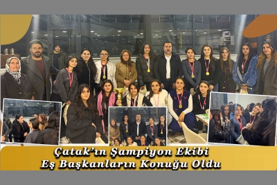 Şampiyon Halk Oyunları Ekibi Eş Başkanların Konuğu Oldu