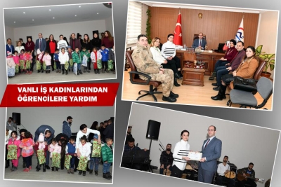 Vanlı İş Kadınlarından &Ouml;ğrencilere Yardım