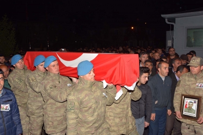 Şehit G&uuml;venlik Korucusu Sancar Son Yolculuğuna Uğurlandı