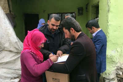 Sincan Belediyesi'nden &Ccedil;atak&rsquo;a Yardım Yağıyor
