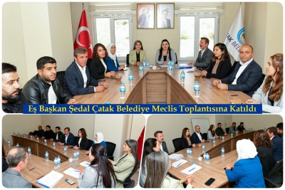Eş Başkan Şedal, &Ccedil;atak Belediye Meclis Toplantısına Katıldı